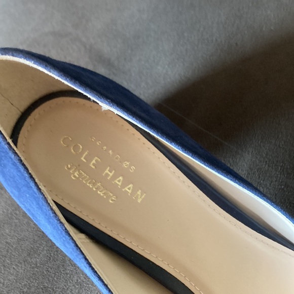 Cole Haan navy suede shoes - Picture 5 of 6